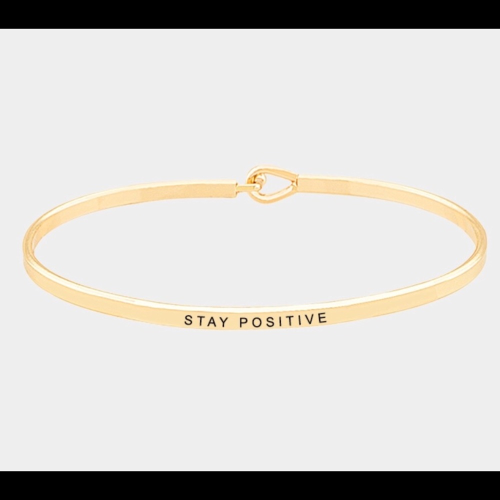 “STAY POSITIVE” Bracelet